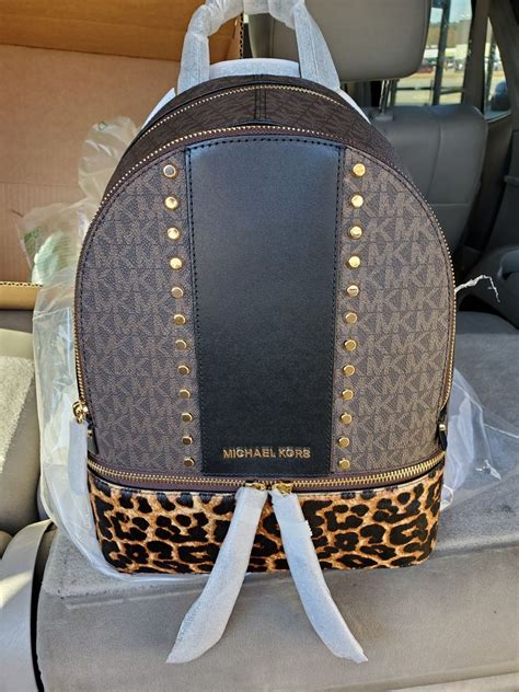 michael kors backpack used|michael kors backpack outlet.